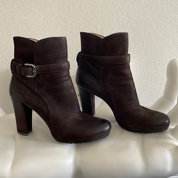 Prada block heel bootie boots - Picture 1 of 14